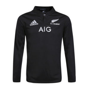 2015 2016 All Blacks Rugby Long Sleeves Black