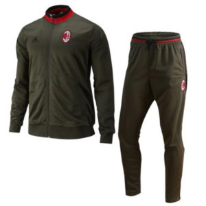 AC Milan Jacket with Pants Green 2016 2017