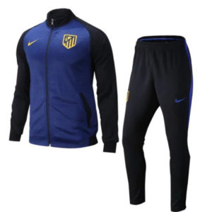 Atletico madrid Jacket with Pants Blue 2016 2017