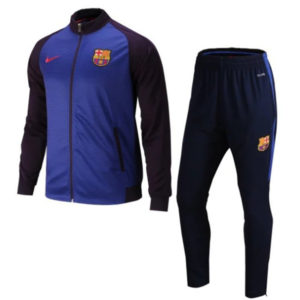 Barcelona Jacket with Pants Blue 2016 2017