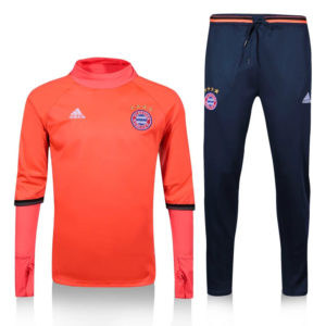 Bayern Tracksuit Orange 2016 2017