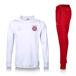 Bayern Tracksuit White UEFA 2016 2017