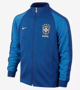 Brazil Jacket Blue 2016 2017