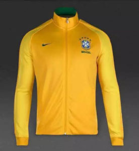 Brazil Jacket Yellow 2016 2017