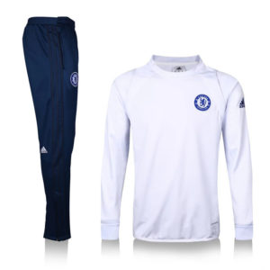 Chelsea Tracksuit White UEFA 2016 2017