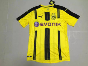 Dortmund Soccer Jersey Home Yellow 2016 2017