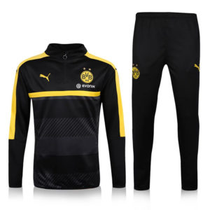 Dortmund Tracksuit Black 2016 2017