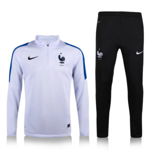 France Tracksuit White 2016 2017