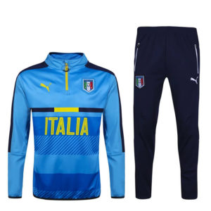 Italy Tracksuit Blue 2016 2017 2