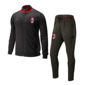 AC Milan Jacket with Pants Green 2016 2017