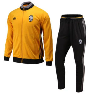 Juventus Jacket with Pants Yellow 2016 2017