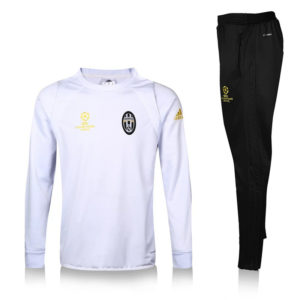 Juventus Tracksuit White UEFA 2016 2017