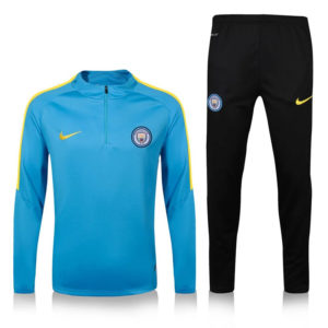 Manchester City Tracksuit Blue 2016 2017