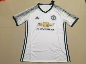 Manchester United Soccer Jersey Third White 2016 2017