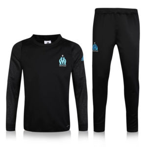 Marseille Tracksuit Black UEFA 2016 2017