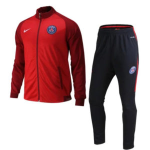 PSG Jacket with Pants Red 2016 2017