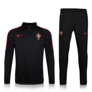 Portugal Tracksuit Black 2016 2017