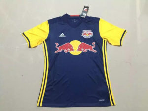 Red Bull Soccer Jersey Away Blue 2016 2017