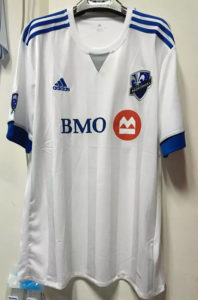 Montreal Impact Soccer JERSEY Away White 2017 2018