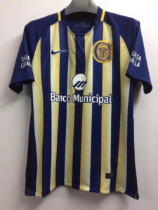 Rosario Central Soccer JERSEY Yellow Blue 2017 2018