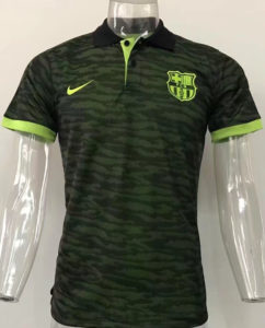 Barcelona POLO Green camouflage 2017 2018