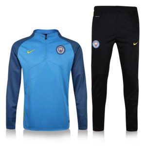 Manchester City Tracksuit Blue 2016 2017