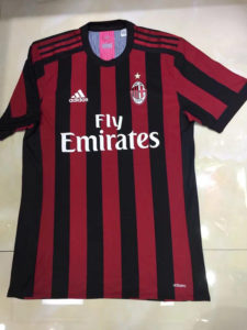 AC Milan Soccer Jersey Home Red 2017 2018