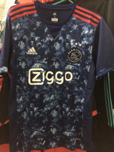 Ajax Soccer Jersey Away Grey 2017 2018