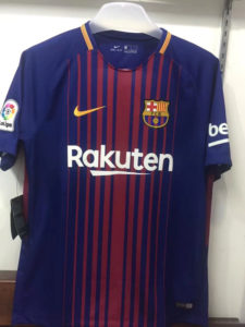 Barcelona Soccer Jersey Home Blue 2017 2018