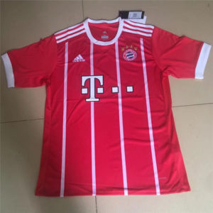 Bayern Soccer Jersey Home Red 2017 2018