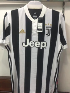 Juventus Soccer Jersey Home Black White 2017 2018