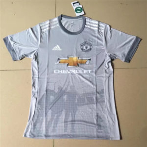 Manchester United Soccer Jersey Grey 2017 2018