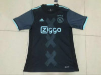 Ajax Soccer Jersey Away Black 2016 2017