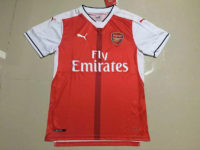 Arsenal Soccer Jersey Home Red 2016 2017