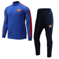 Barcelona Jacket with Pants Blue 2016 2017 2