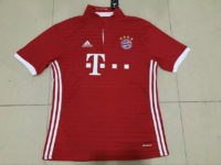 Bayern Soccer Jersey Home Red 2016 2017