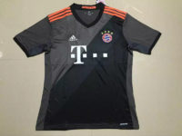 Bayern Soccer Soccer Jersey Away Grey 2016 2017