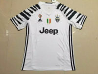 Juventus Soccer Jersey Third White 2016 2017