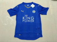 Leicester City Soccer Jersey Home Blue 2016 2017