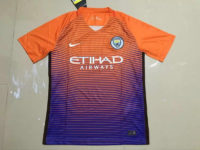 Manchester City Jersey Third Orange 2016 2017