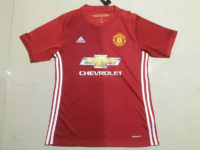 Manchester United Soccer Jersey Home Red 2016 2017