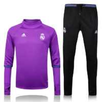 Real Madrid Tracksuit Purple 2016 2017 2