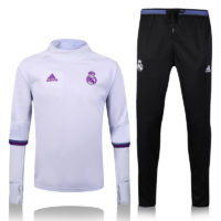 Real Madrid Tracksuit White 2016 2017 2