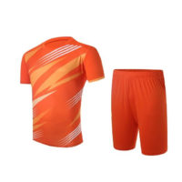 A009 Custom Logo Soccer Jersey Orange