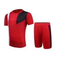 A011 Custom Logo Soccer Jersey Red