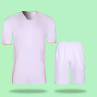 B002 Custom Logo Soccer Jersey Full Kit White