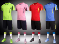 B006 Custom Logo Soccer Jersey Full Kit Multi Color