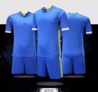 C005 Custom Logo Soccer Jersey Full Kit Blue