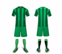 C016 Custom Logo Soccer Jersey Full Kit Green