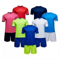 C043 Custom Logo Soccer Jersey Full Kit Multicolor